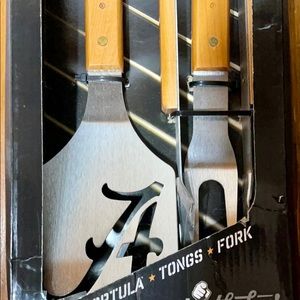 Alabama Crimson Tide (Roll Tide) 3 Piece Grill Set